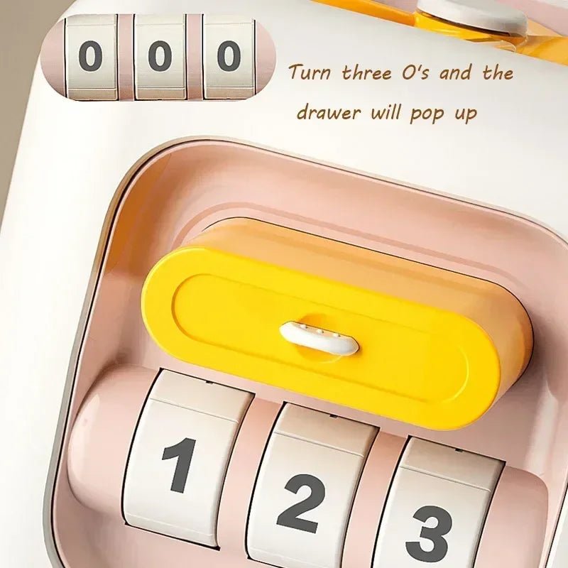 6 in 1 Montessori Educational Toys Sensory Busy Cube Baby Practice Skills Drawer Cube Fidget Educational Toys for Girl Boy - Uzyo