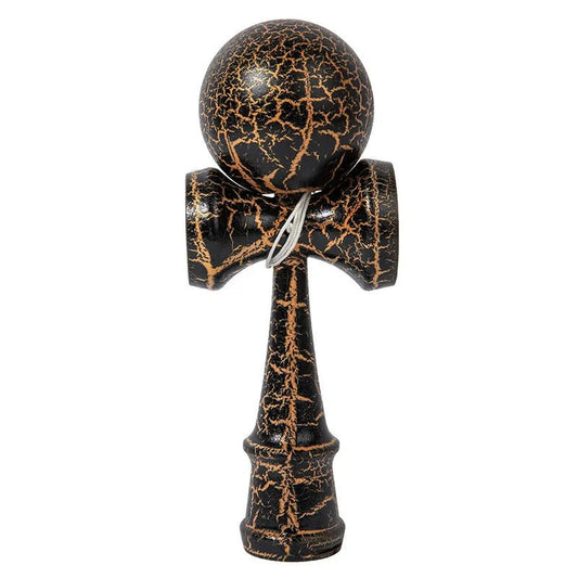 Crack Painted Kendama Toy Outdoor Fitness Balls Train Eye - Hand Coordination for Children Adults Outdoor Fun Juggling Sports Ball - Uzyo